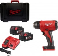 Milwaukee M18 BHG-502C aku horkovzdun pistole 18 V/5.0 Ah, 4933459772