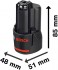 Bosch GBA 12V 2,0Ah Li-Ion akumul�tor 12 V, 1600Z0002X