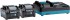 Makita sada 2x BL4040 Li-ion XGT 40V/4,0Ah + nabjeka DC40RA, 191J97-1