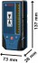 Bosch LR3-2 Professional p�ij�ma� laserov�ho paprsku, 0601069U00