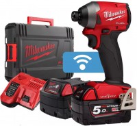 Milwaukee M18 ONEID2-502X aku rzov utahovk 2x 18V/5.0Ah, 1/4, 226Nm + kufr 4933464091