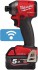 Milwaukee M18 ONEID2-502X aku rzov utahovk 2x 18V/5.0Ah, 1/4, 226Nm + kufr 4933464091