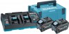 Makita 191U13-9 Startset XGT + 2x 5,0 Ah + duo rychlonabjeka DC40RB + MAKPAC