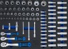 BGS 4015 vlo�ka do d�lensk�ho voz�ku 3/3 – gola sada 1/4“, 3/8“ a 1/2“, 80 d�l�