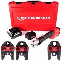 Rothenberger 1000001924 aku lisovac pstroj ROMAX 4000 Set SV 15-22-28 mm, 1x4 Ah