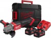 Milwaukee M18 FHSAG125XPDB-552X aku hlov bruska 2x 18V/5.5Ah, kufr 4933471080