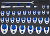 BGS 74716 vlo�ka do d�lensk�ho voz�ku s ploch�mi stranov�mi kl��i Crow-Foot 10–50 mm, 32-d�ln�