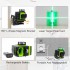 GF360G kov laser 3D 360 zelen paprsek, samonivelan INDUSTRIAL