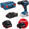 Bosch GSR 18V-55 aku roubovk + 3x 5.0Ah + GAL 18V-40 + L-Boxx