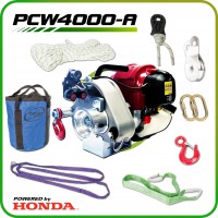 PCW4000-A benznov penosn navijk - sada Portable Winch