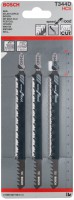 Bosch T 344 D Speed for Wood pilov� pl�tek do kmitac� pily, 3 ks, 2608637944