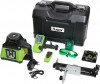 Huepar RL200HVG rotan laser zelen samonivelan 360 do 500 m + dlk. ovlada + kufr