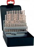 Fortis 10720007 sada spirlovch vrtk DIN338 HSS typ N, stoupn o 0,5, 1-10,5mm