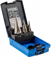 Pferd SET STB HSS 3 stupovit HSS vrtky 4 - 30 mm, 3-dln sada