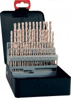 Fortis 10720007 sada spirlovch vrtk DIN338 HSS typ N, stoupn o 0,5, 1-10,5mm