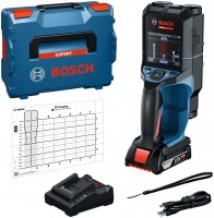 Bosch EXPERT D-tect 18V-200-17C detektor 18 V + 1x 2 Ah + L-BOXX, 0601081605
