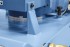 Bernardo MBS 600 DGA-V poloautomatick� p�sov� pila na kov s dvojit�m pokosem do 540 mm, plynulou regulac� rychlosti a hydraulick�m sv�r�kem, 400 V, 04-1723