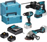 Makita DLX3195JX1 aku sada 2x 5,0 Ah