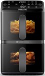 Philips Airfryer 4000 Series Stacked Dual Basket NA460/00 horkovzdu�n� frit�za se dv�ma ko�i, 10 l