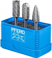 Pferd 1414 ALLROUND stopkov frzy z tvrdokovu, stopka 6 mm, 3-dln sada