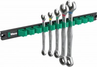 Wera 020015 o�koploch� r��nov� kl��e 8–19 mm 6000 Joker 2 na magnetick� li�t�, sada 5 d�l�, 05020015001