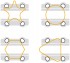 Bernstein 9-290-SET1 SPANNFIX 4.0 sv�r�k s kulov�m kloubem 100 mm se sadou ochrann�ch �elist�