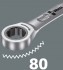 Wera 020015 o�koploch� r��nov� kl��e 8–19 mm 6000 Joker 2 na magnetick� li�t�, sada 5 d�l�, 05020015001