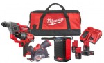 Milwaukee M12 FPP4A2-423B sada aku nad 4933481025