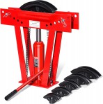 VEVOR hydraulick� oh�ba�ka trubek 12 t, 1/2–2“ + 6 matric