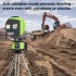 Huepar RL200HR rotan laser erven samonivelan 360 do 500 m + dlk. ovlada + kufr
