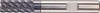 Fortis 7423491600 stopkov frza tvrdokov, pr. 16 mm Z6 45, dlouh, DIN 6527 AlTiN+ stopka HB