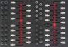 VIGOR V4753 sada n�str�n�ch hlavic 1/2“, TORX® a �estihran, 70 ks s p�novou vlo�kou velikosti L