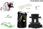 PCW3000-HKB benznov penosn navijk + psl. lov + XXL taka Portable Winch