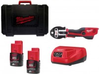 Milwaukee M12 HPT-202C aku hydraulick lis 2x aku 12V/2.0Ah + kufr 4933443085