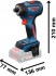 Bosch EXPERT EXSR18V-90FC FlexiClick aku vrtac� �roubov�k 18 V, L-BOXX, bez aku, 06019R2002