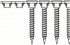 2608000547 rychloezn roub, hrub zvit 3,9 x 25 S-G; 25 mm, 1000 ks Bosch