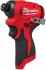 Milwaukee M12 BLIDRC-0 aku rzov roubovk 1/4“ HEX, 124 Nm, bez aku, 4933499689