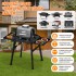 Woodfire nastaviteln� st�l a stojan pro venkovn� gril a troubu, �ern� pro Ninja Woodfire OG a OO