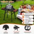 Woodfire nastaviteln� st�l a stojan pro venkovn� gril a troubu, �ern� pro Ninja Woodfire OG a OO