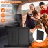 Woodfire nastaviteln� st�l a stojan pro venkovn� gril a troubu, �ern� pro Ninja Woodfire OG a OO