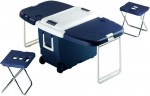 Picnic Coolbox chladící box se sklapovacím stolem + 2 skládací židle Ezetil
