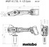 Metabo WVBF 18 LT BL 11-125 Quick aku hlov bruska s plochou hlavou 18V, bez aku, 601307840