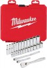 Milwaukee 4932464943 gola sada 1/4“ 5 - 15 mm, 28-dln