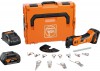 Fein AMM 700-1.7Q AS Autolgas aku oscilan nad 18 V, sada 2 5,0 Ah s psluenstvm, 71293762000
