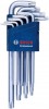 Bosch Professional sada imbusovch kl TORX, 9 ks