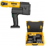 REMS Akku-Press E 22V ACC B-P 576017 L-Boxx lis na trubky 32 kN (576X12 Set) + tri�ko 30 let