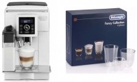 ECAM 23.460 W espresso + set sklenic DLSC302 DeLonghi 