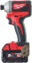 Milwaukee M18 BLID2-502X aku rzov utahovk 2x 5.0Ah, 1/4“, 180 Nm + kufr 4933464520