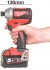 Milwaukee M18 BLID2-502X aku rzov utahovk 2x 5.0Ah, 1/4“, 180 Nm + kufr 4933464520