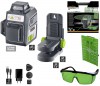 Laserliner 036.700A PocketPlane 3G kov rov laser zelen samonivelan 3x 360 + kufr